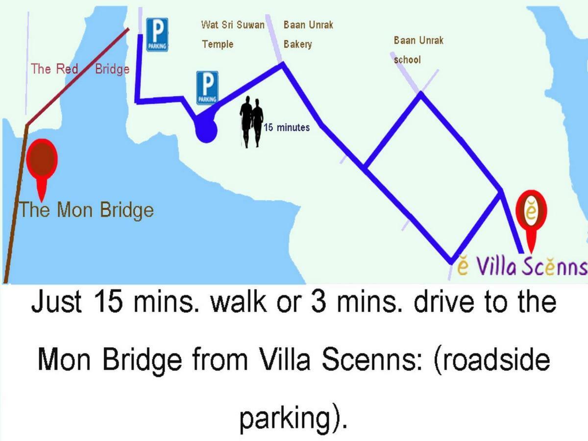 Villa Scenns 상클라부리 외부 사진